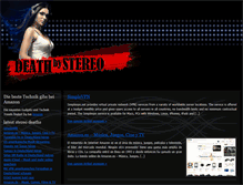 Tablet Screenshot of deathbystereo.net